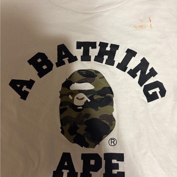 Bape 1st Camo College Tee Size - Picture 2 of 7